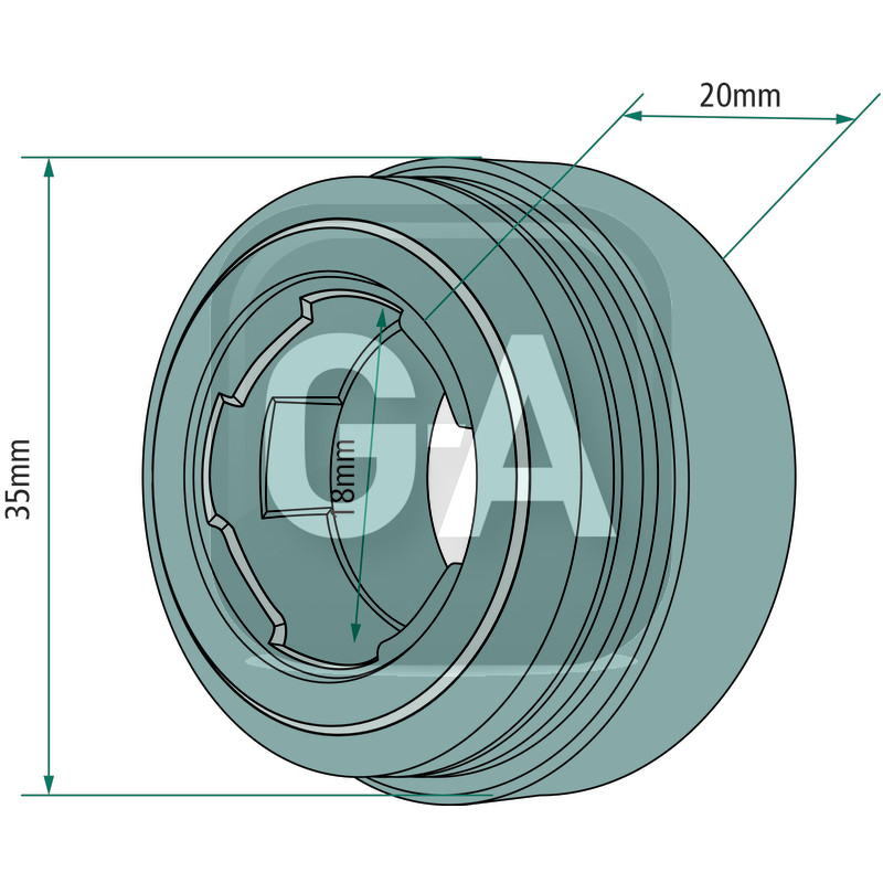 Presse etoupe Hanomag
